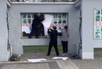 У тимчасово окупованому Херсоні знищили меморіал "Слава Україні" (фото)
