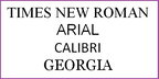 Шрифти Times New Roman та Arial заблокували для клієнтів із росії