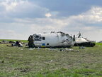 На Запоріжжі впав літак Ан-26, який виконував технічний рейс (доповнено)