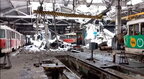 "Завдяки "зусиллям" окупантів": рашисти у Харкові знищили депо та підстанції з трамваями