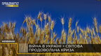 Війна в Україні може стати причиною глобальної світової продовольчої кризи (відео)