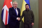 Прем’єр Великої Британії Борис Джонсон несподівано прибув до Києва (відео)