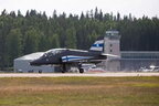В цетрі Фінляндії розбився військовий літак Hawk: пілоти вчасно катапультувались