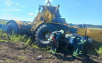 На Харківщині  під час сільськогосподарських робіт підірвався трактор
