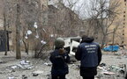Ракетна атака на Харків: зруйновано частину триповерхового будинку