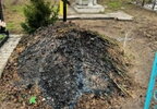 На Миколаївщині невідомі спалили квіти та вінки на могилі військовослужбовця