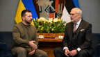 Зеленський зустрівся з президентом Естонії Карісом