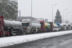 Румунські фермери знову блокують рух вантажівок через пункт пропуску «Сірет»