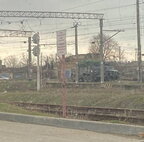 Окупанти через залізницю в Євпаторії переправляють військову техніку