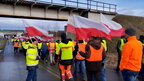 Польські протестувальники до вечора блокуватимуть рух усього транспорту на пункті "Медика - Шегині"