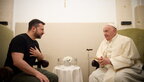Зеленський зустрівся з Папою Римським