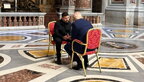 Трамп вперше розповів про зустріч із Зеленським у Ватикані: «Він став спокійнішим і хоче миру»
