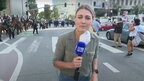 У США поліція поцілила у журналістку гумовою кулею під час прямого ефіру