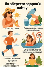 Як зберегти здоров’я влітку: прості поради для кожного