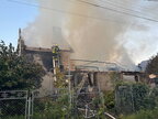 Нічна атака на Луцьк: зруйновано приватний будинок