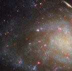 Hubble зафіксував детальне зображення малопомітної спіральної галактики NGC 45