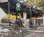 Росіяни ударили по АЗС на Сумщині: спалахнула пожежа, поранено водія