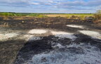 Через обстріли РФ у Запорізькій області вигоріли 11 гектарів, одна людина загинула