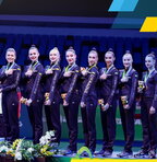 Збірна України з художньої гімнастики здобула бронзу чемпіонату світу в Ріо