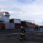 Наслідки атаки на порт Ізмаїл: пожежу на судні ліквідовано, ситуація під контролем