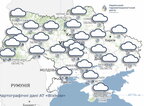 Прогноз погоди в Україні на 25 січня: хмарно, сніг та ожеледиця на дорогах