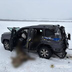 Двоє поліцейських загинули під час евакуації на Харківщині: в їхнє авто влучив російський дрон