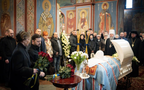 Володимир Зеленський разом із дружиною взяли участь у церемонії прощання з патріархом Філаретом