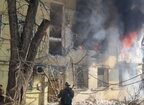 У Дніпрі ворожий БпЛА влучив у житловий будинок: п’ятеро постраждалих