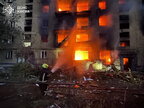 Кількість жертв атаки на Київ зросла до 11, постраждали 56 людей