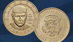 Трамп став першим чинним президентом США, зображеним на обіговій монеті